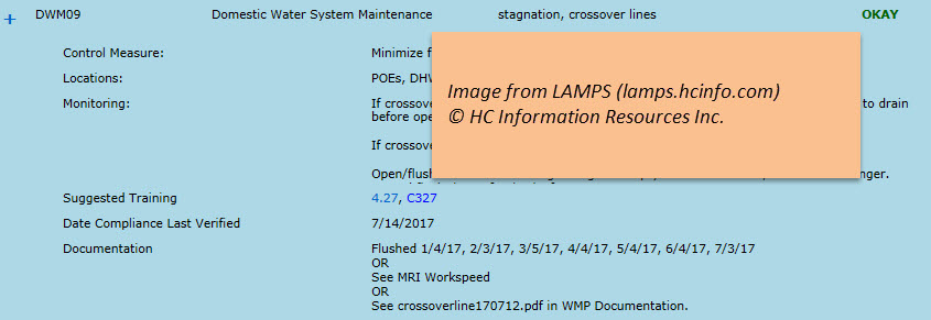 . Complying with CMS, ASHRAE 188, and New York Legionella Requirements